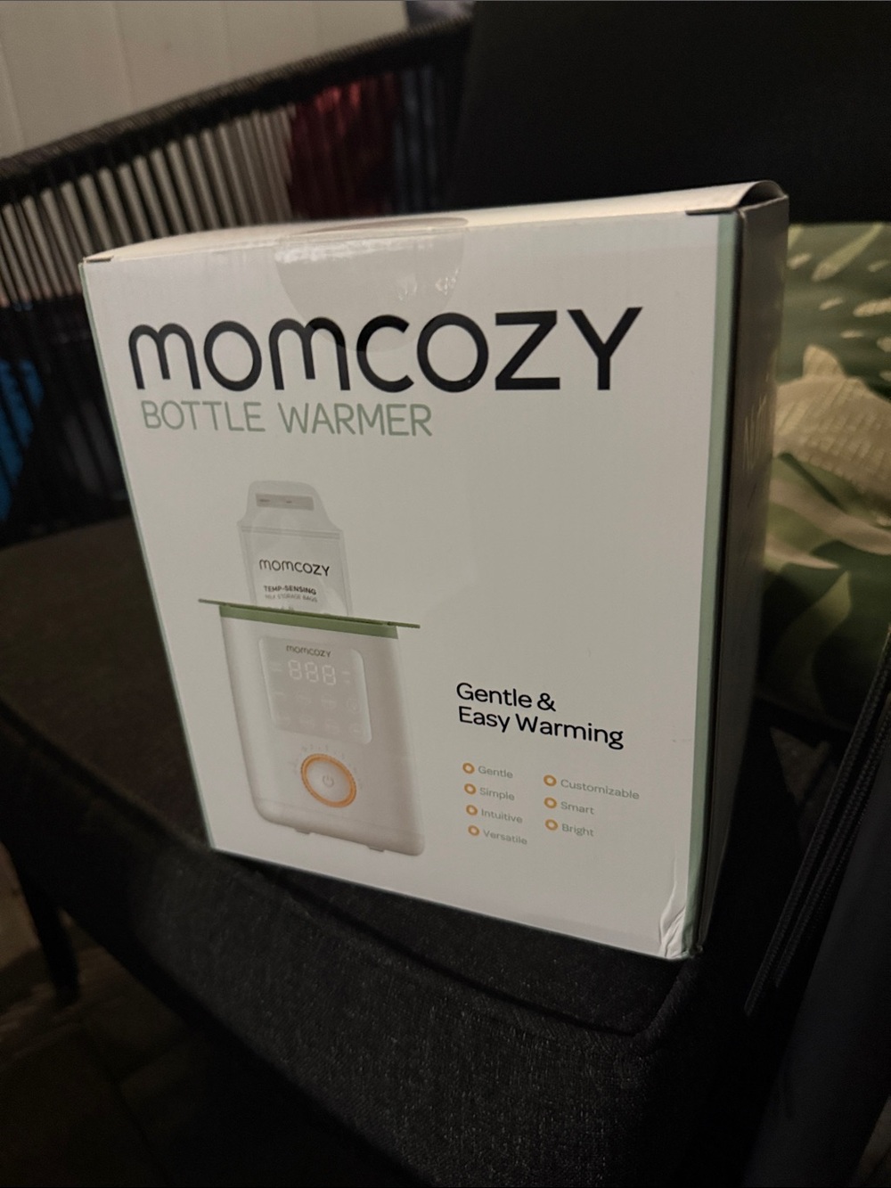 Momcozy White Bottle Warmer – Gentle & Easy Warming